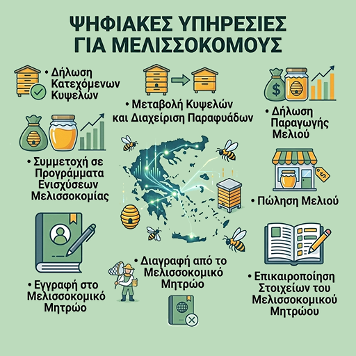 Ψηφιακές Υπηρεσίες για Μελισσοκόμους