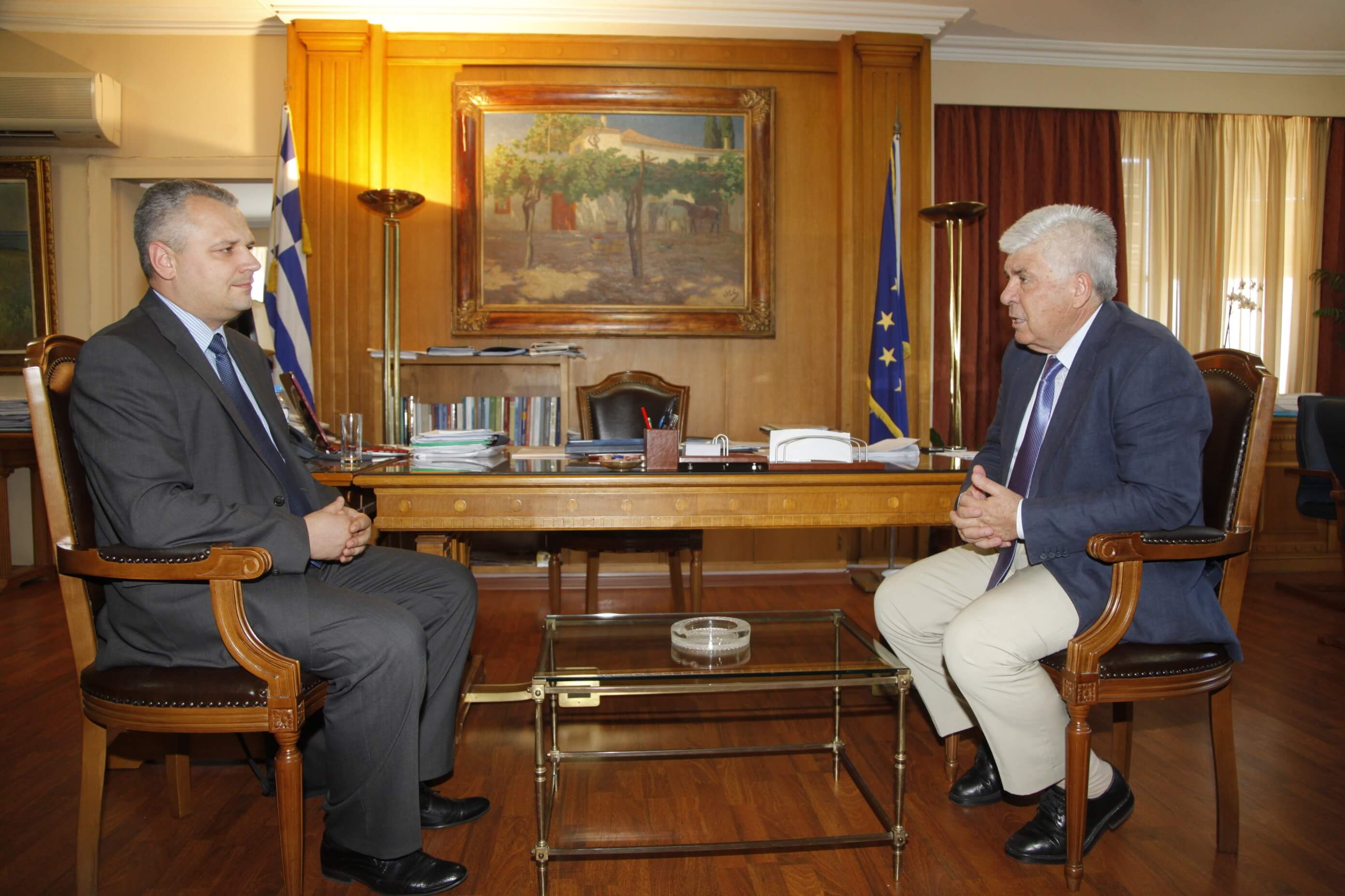 18-6-2013 sinantisi Ypourgou-Lithouanos